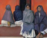 Mexico - Print - Four Women - canvas may be ordered -paper prints available