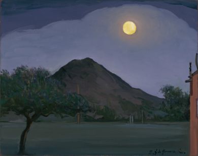 Sonoran Desert - Print - Black Mountain Sleeping - 0 canvas available - may be ordered - paper prints available: click to enlarge