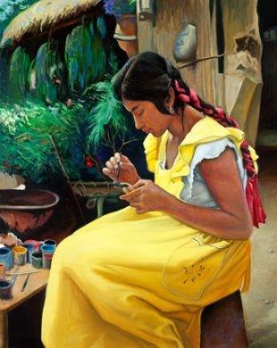 Mexico - Print - Muchacha -- paper prints available: click to enlarge