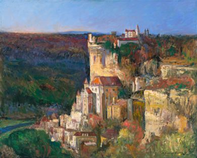 ***France - Print - Rocamadour - canvas print may be ordered - paper prints available: click to enlarge